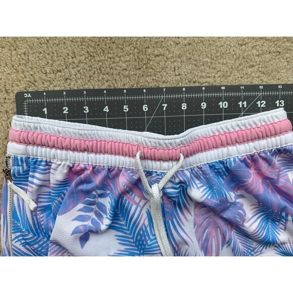 Nike Pastels Tropical Palm Tree Print Hoodie Size L & Shorts Size M Matching Set - Picture 6 of 9